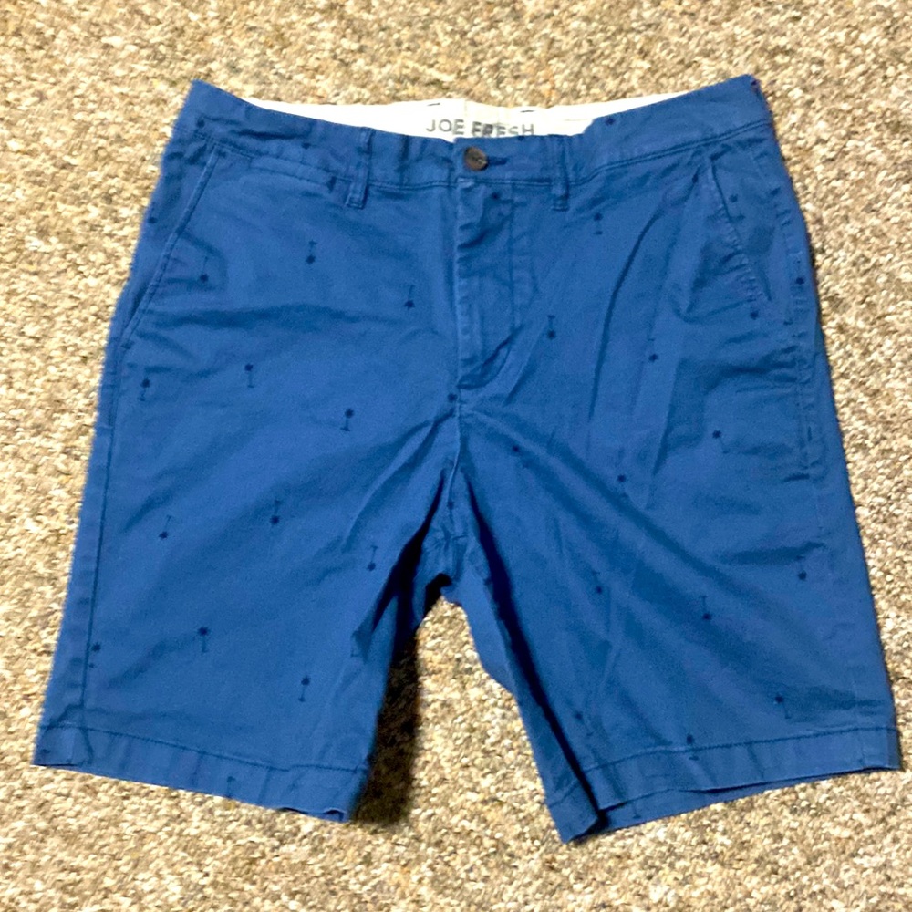 Blue shorts